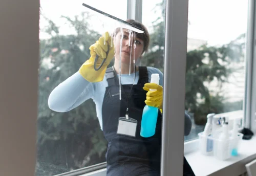 Nettoyage de vitres intérieures et extérieures à Cressat